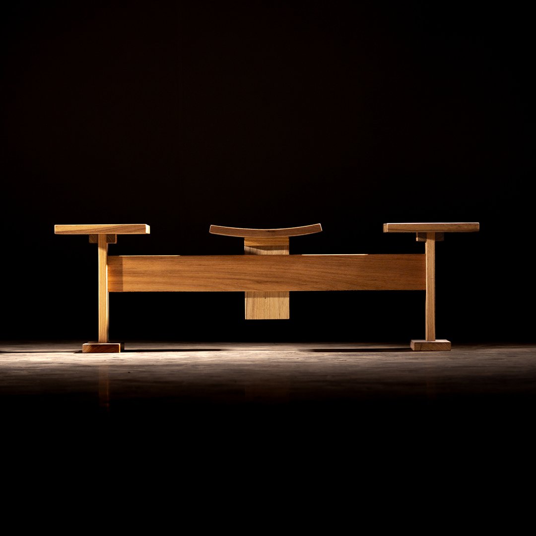 banco podium vista frontal